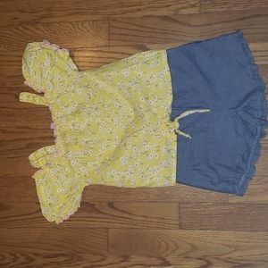 💖Cold Shoulder Short Set Size 5